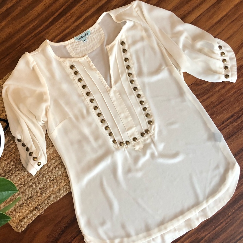 Studded blouse